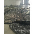 Good Quality Black PE Tarpaulin Truck Cover, Finished Tarpaulin with Grommets